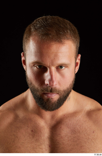 Dave  2 bearded flexing front view head 0009.jpg
